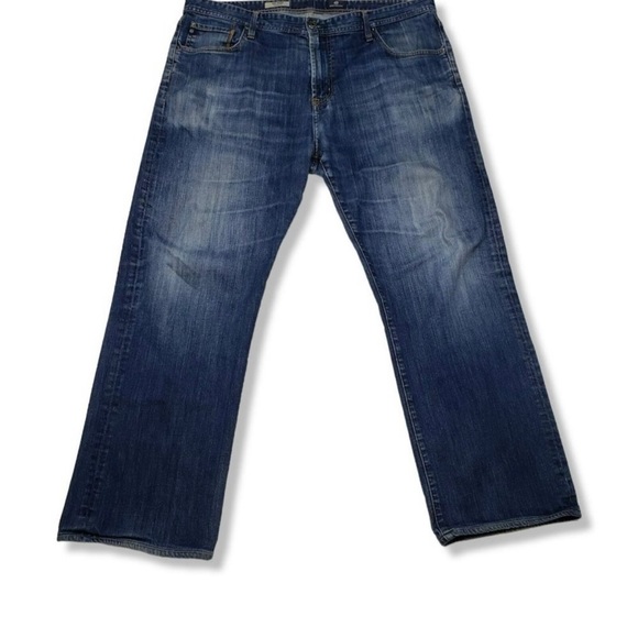 Adriano Goldschmeid The Hero Relaxed Fit Jeans Mens 40 Medium Wash - Picture 1 of 4